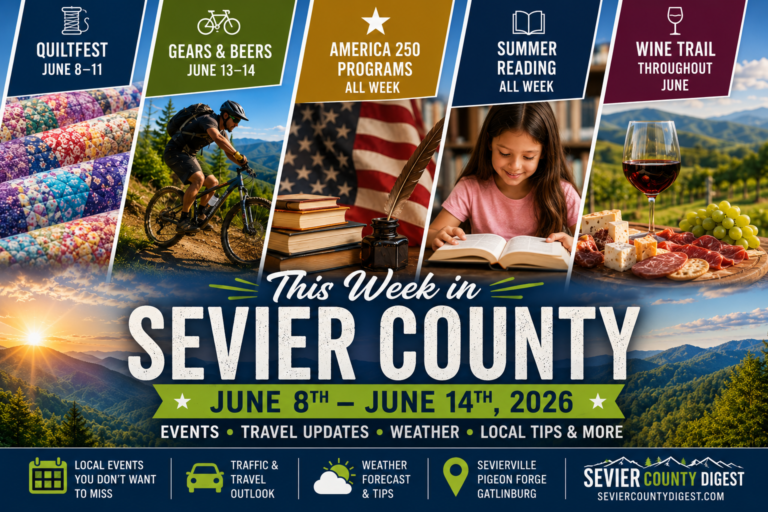 What’s Happening around Sevier County, June 7th – 14th 2026