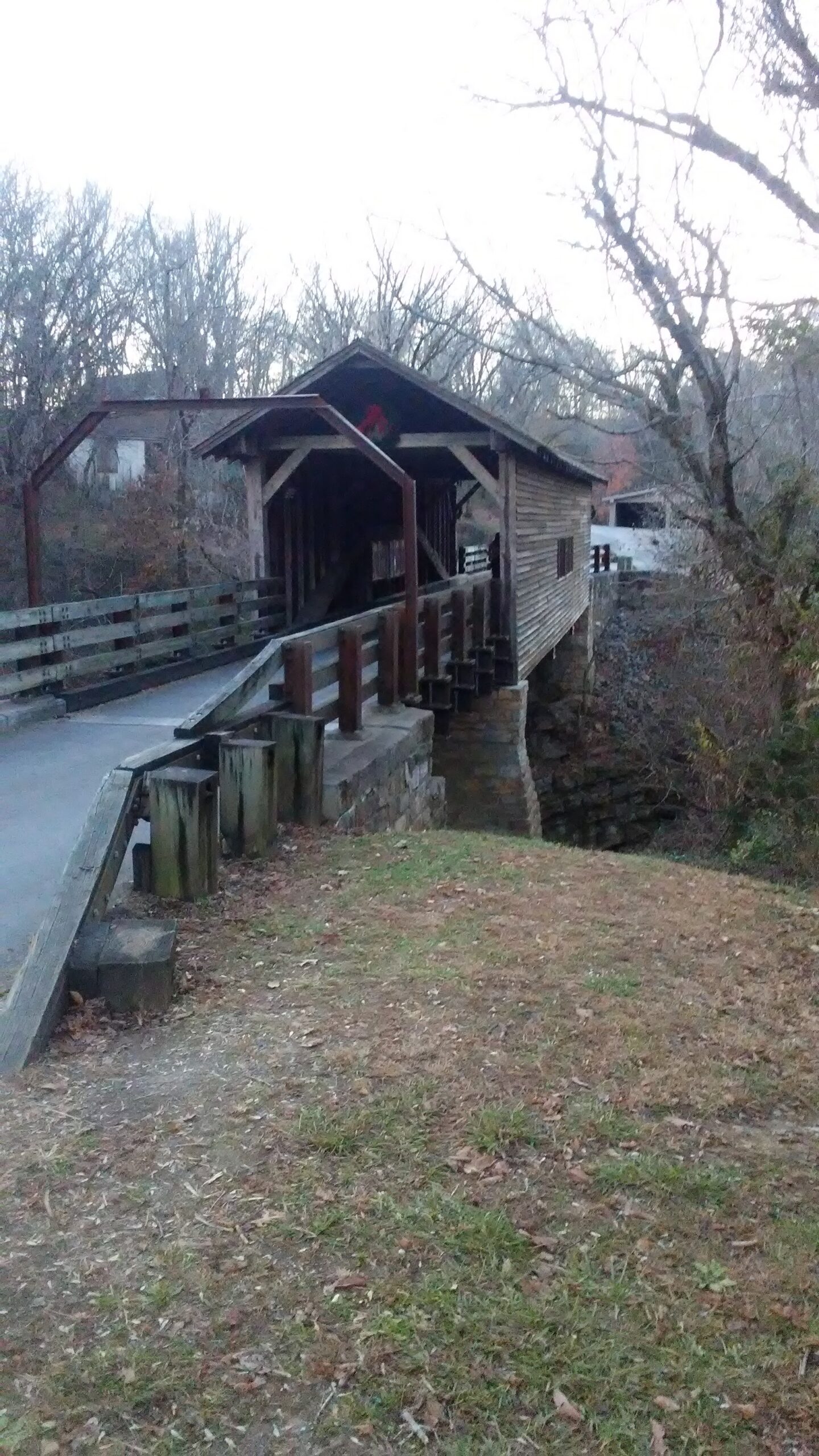 Harrisburg Covered Bridge in Sevier County, Tennessee